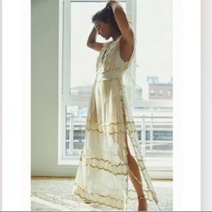 Free People Intimately Luna Lace Maxi Bodysuit